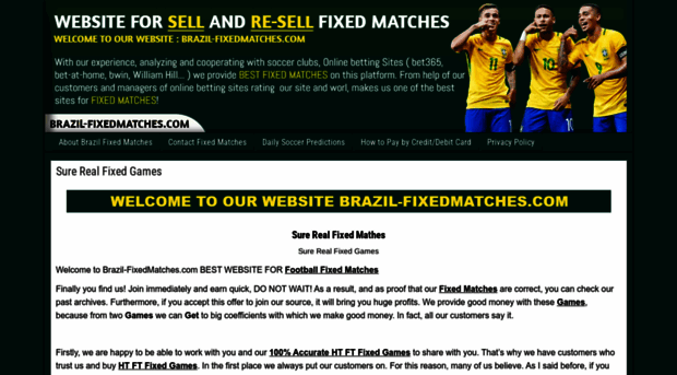 brazil-fixedmatches.com