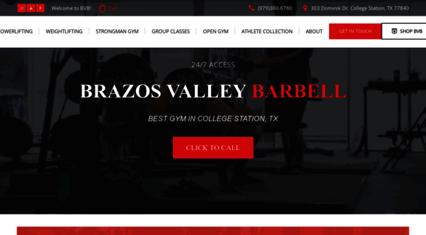 brazosvalleybarbell.com