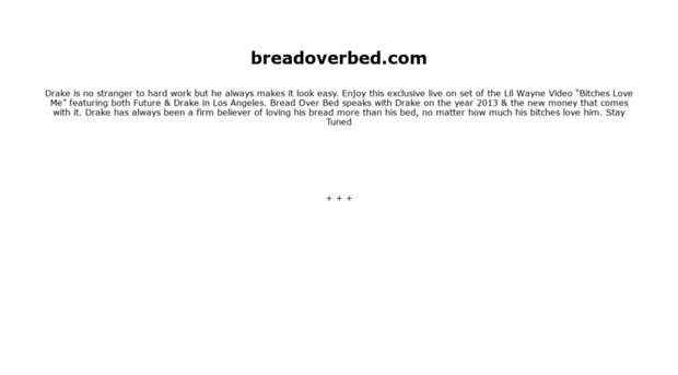 breadoverbed.com