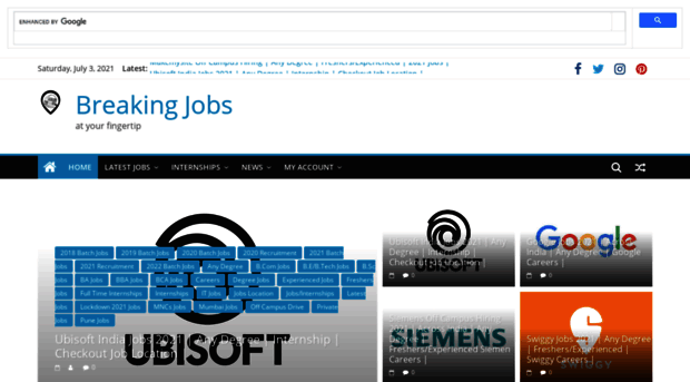 breakingjobs.in