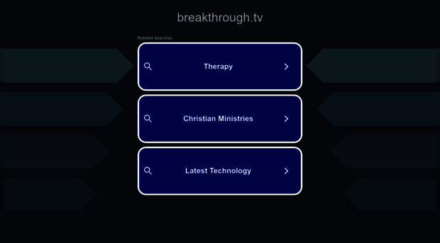 breakthrough.tv