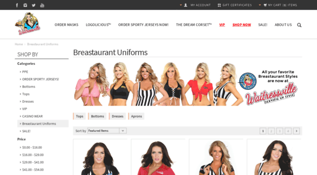 breastaurantuniforms.com
