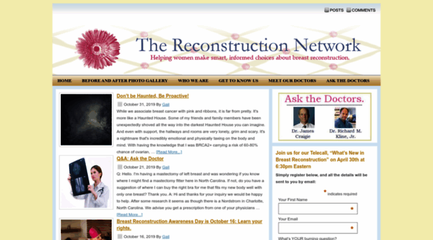 breastreconstructionnetwork.com