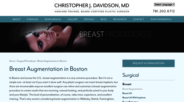 breastsurgeoninboston.com