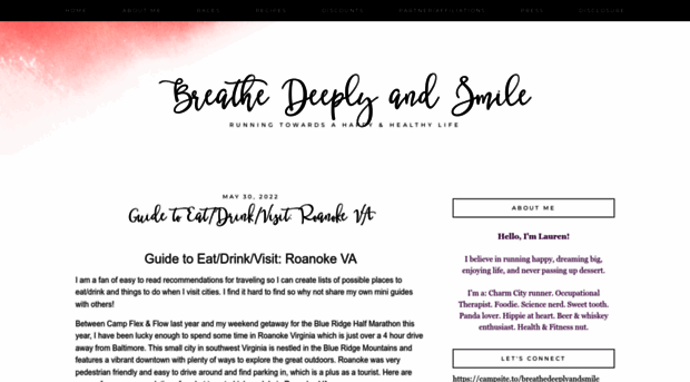 breathedeeplyandsmile.blogspot.com