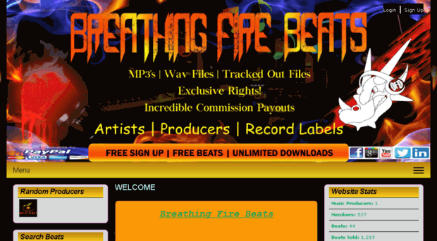 breathingfirebeats.com