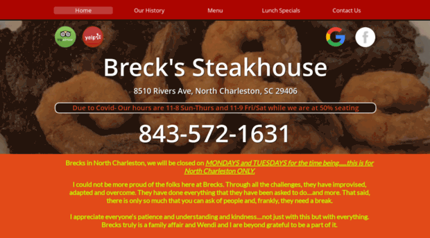 breckssteakhouse.com