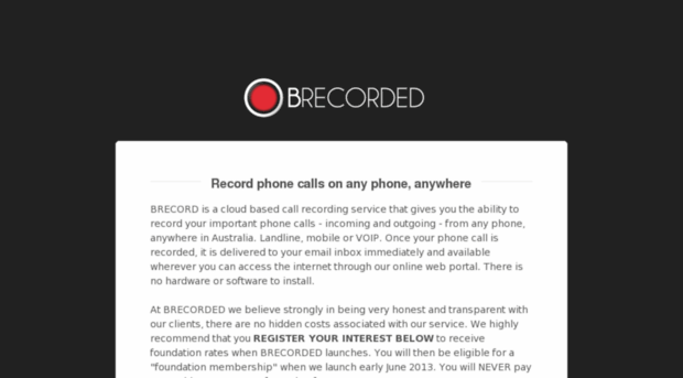 brecorded.com.au