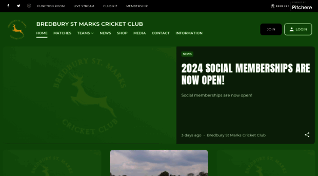 bredburystmarkscricketclub.com