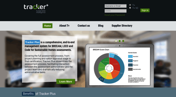 breeam.tracker-plus.co.uk