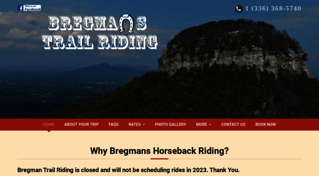 bregmantrailridingandstables.com