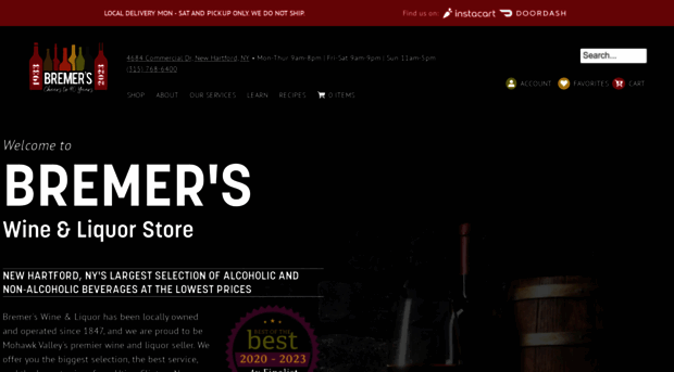 bremerswineandliquor.com