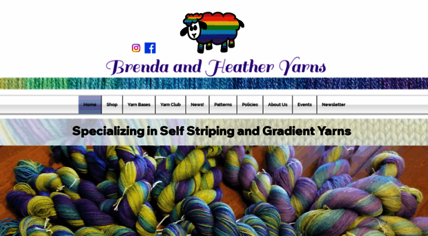 brendaandheatheryarns.com