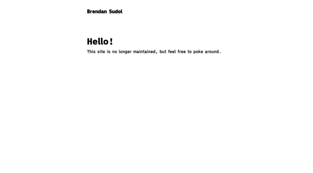 brendansudol.github.io