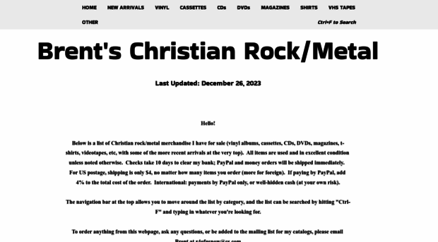 brentschristianrockmetal.com