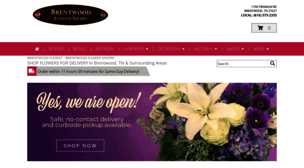 brentwoodflorist.net