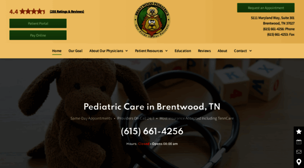 brentwoodpediatrics.net