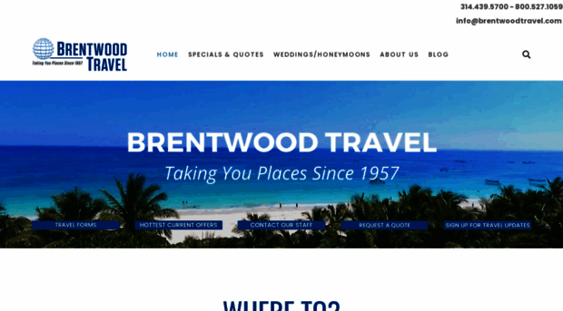 brentwoodtravel.com