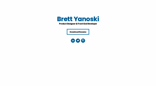 brettyanoski.com