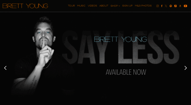 brettyoungmusic.com