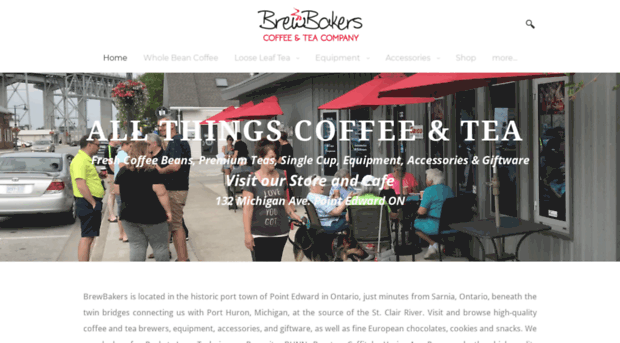 brewbakerscoffeeandtea.ca