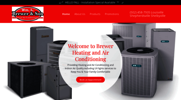 brewerheatingandair.com