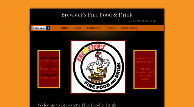 brewstersfinefoodanddrink.com