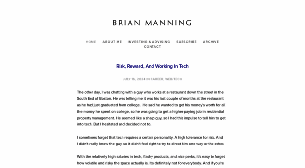 briancmanning.com