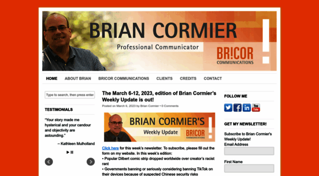 briancormier.com