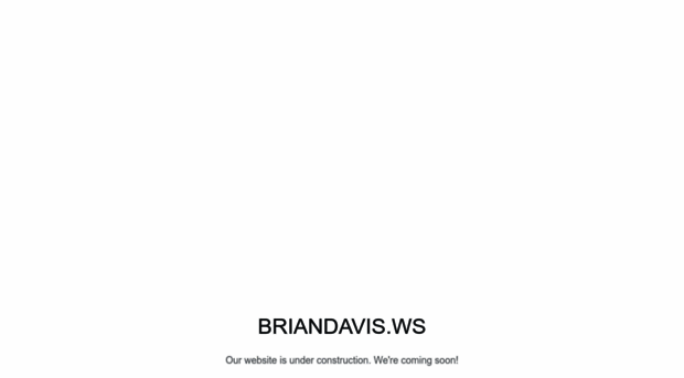 briandavis.ws