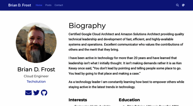 briandfrost.com