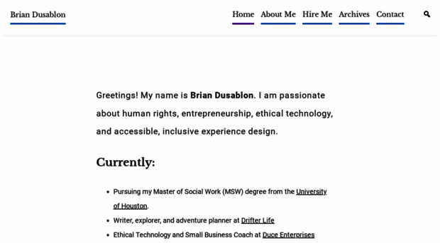 briandusablon.com