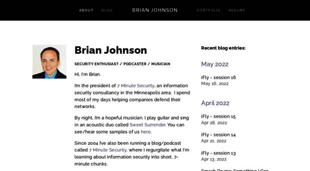 brianjohnson.tv