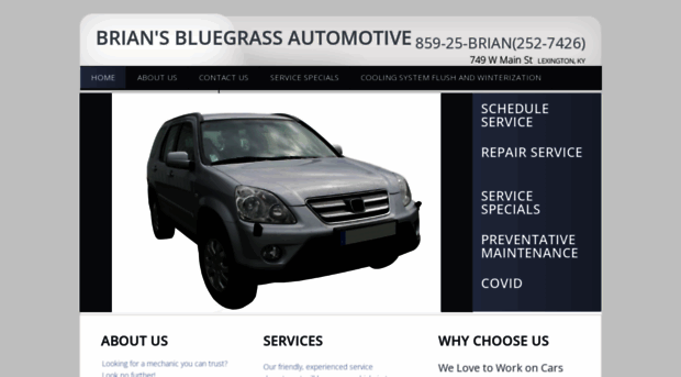 briansbluegrassautomotive.com