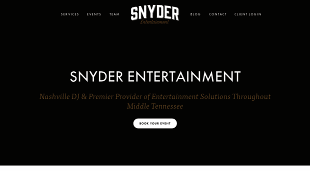 briansnyderentertainment.com