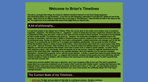 brianstimelines.co.uk