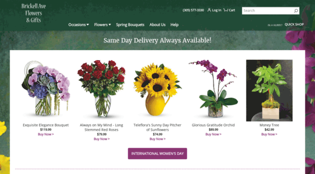 brickellaveflowers.com