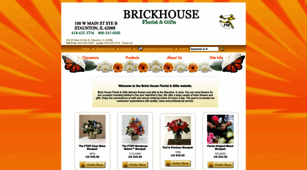 brickhouseflorist.com