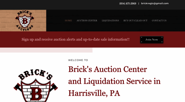 bricksantiquesandauctions.com