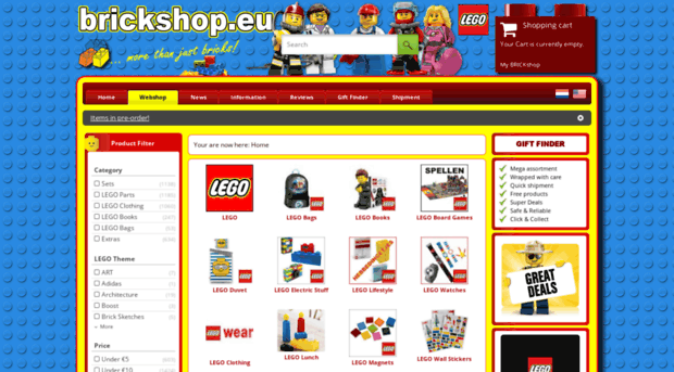 Eu brickshop online