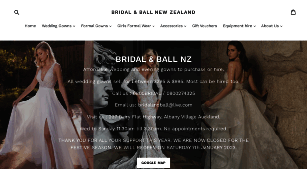 bridalandball.co.nz