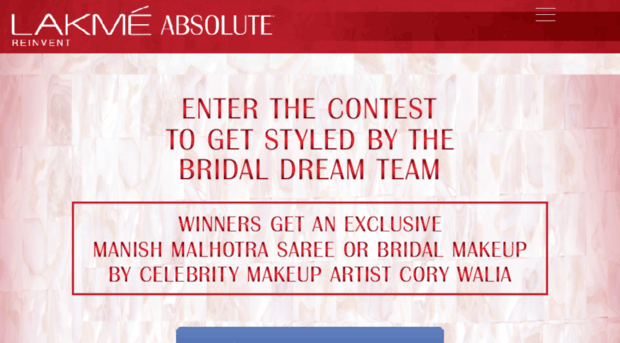 bridaldreamteam.lakmeindia.com