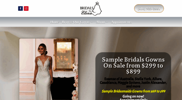 bridalsbyelena.com