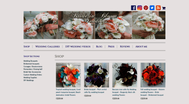 brideinbloomweddings.com