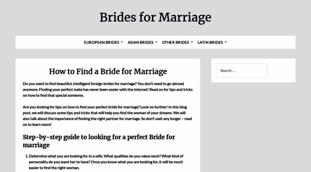 bridesformarriage.net