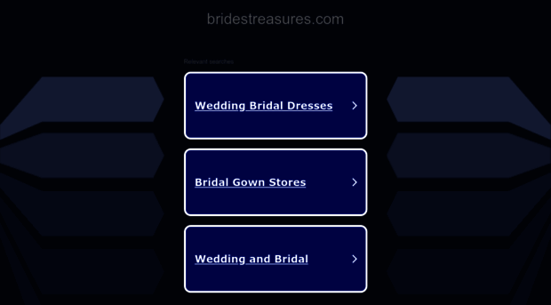 bridestreasures.com