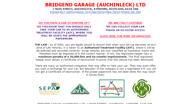 bridgendgarage.co.uk