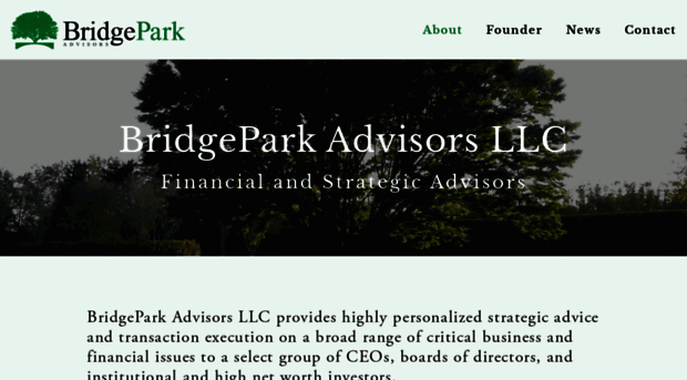 bridgeparkadvisors.com