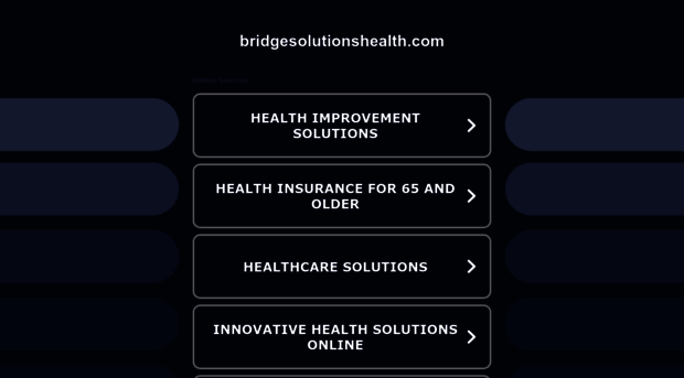bridgesolutionshealth.com