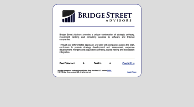 bridgestreetadvisors.com